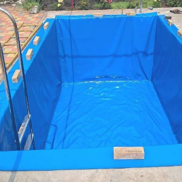 Плівка поліетиленова для басейну 200 мкм, 6 х 50м