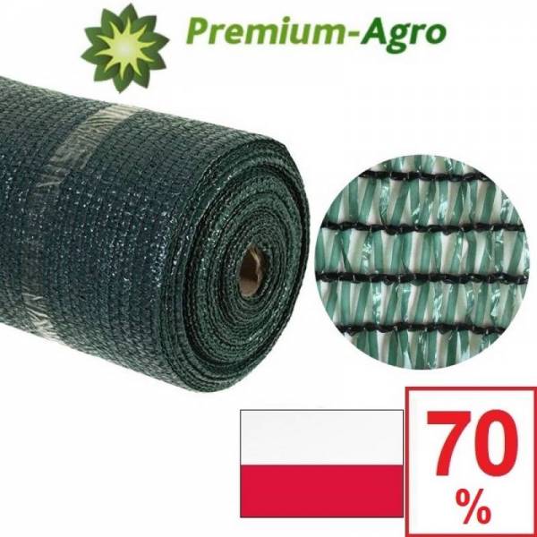 Сітка затіняюча Premium-Agro 70% 2 х 100 м