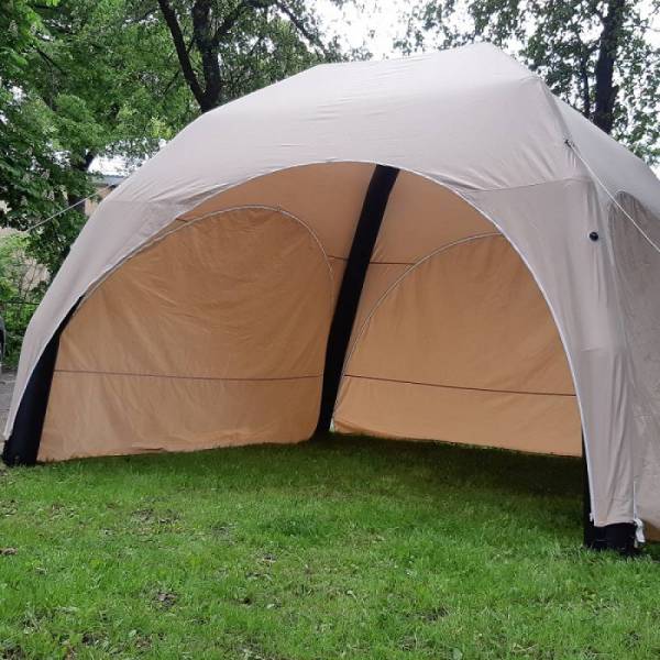 Надувний шатер 5х5 м з тентом щільністю 150 г/м2