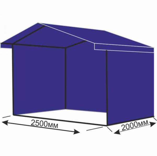 Палатка 2,5х2 метра для торговли на ярмарке