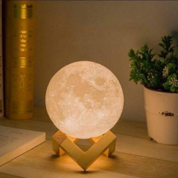 Луна лампа ночник Moon light lamp диаметр - 10 см