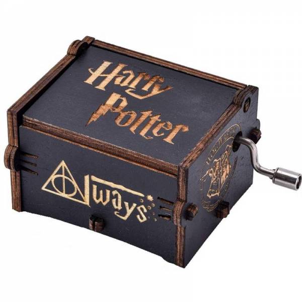 Музыкальная шкатулка Harry Potter Гарри Поттер (черная)