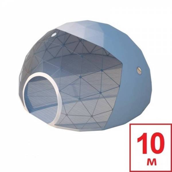 Шатер Сфера, геокупол, геодезический купол, диаметр 10 м