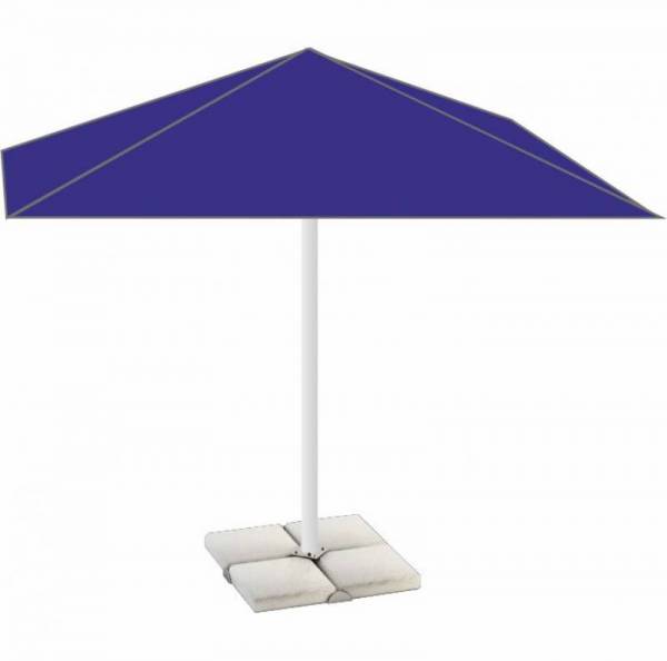 Гарна вулична прямокутна дачна парасолька 3х2 м для саду