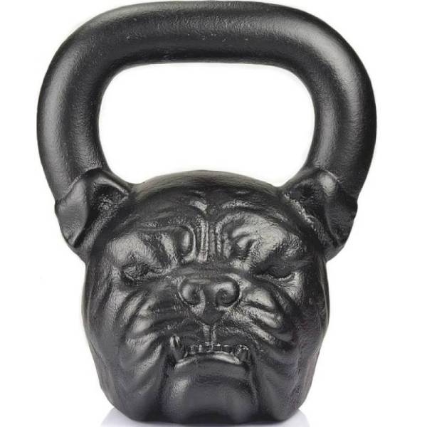 Собака бульдог bulldog гиря 16 кг