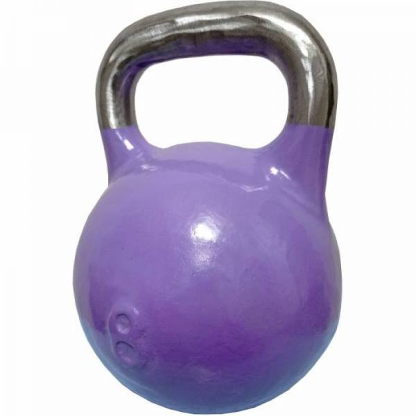 Фіолетова гиря 8 кг спортивна нова чавунна