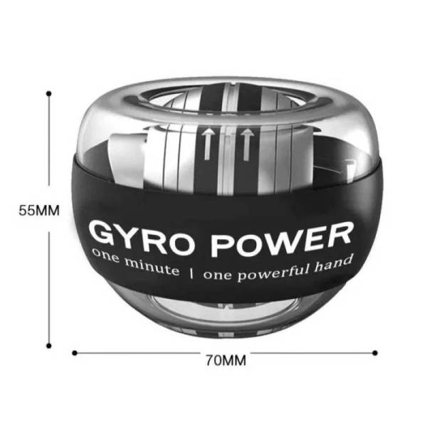 Гироскопический шар тренажёр, Gyro Ball (гиробол)