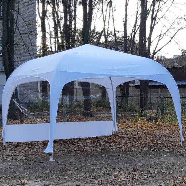Арочный тент шатер палатка 3,5х3,5 м для выставки