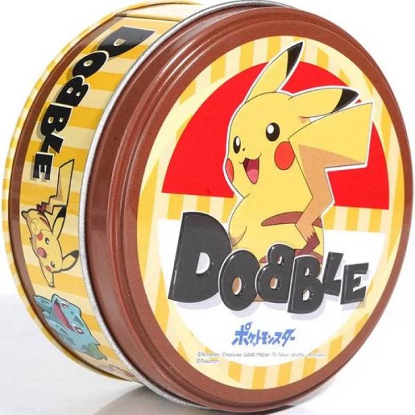Настольная игра Доббль Pokemon Pikachu (Spot it, Dobble, Дабл)