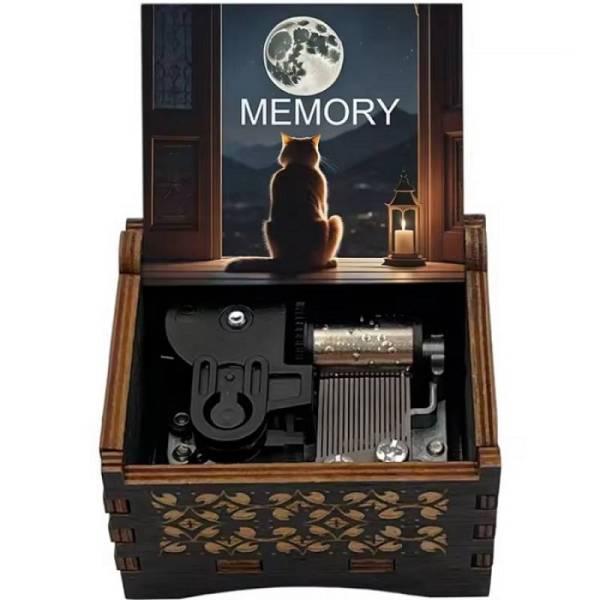 Дерев'яна музична шкатулка "Memory" з мюзиклу Cats