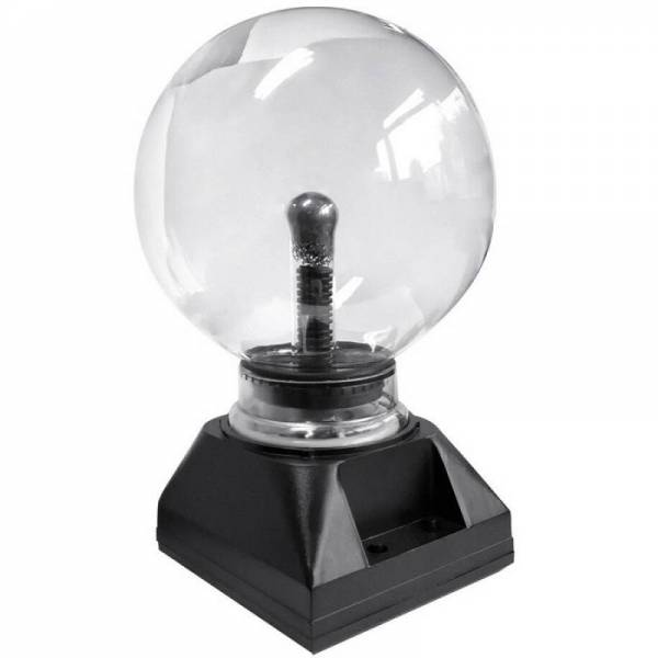 Тесла плазменный шар электрический с молниями 18 см