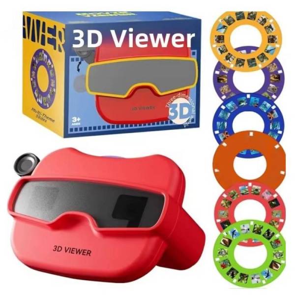 Оптическая игрушка очки стереоскоп 3d viewer