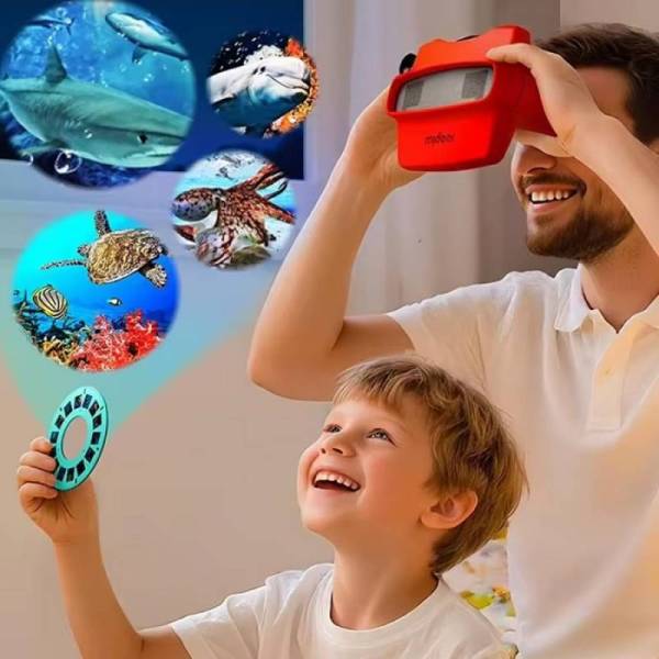 Оптическая игрушка очки стереоскоп 3d viewer