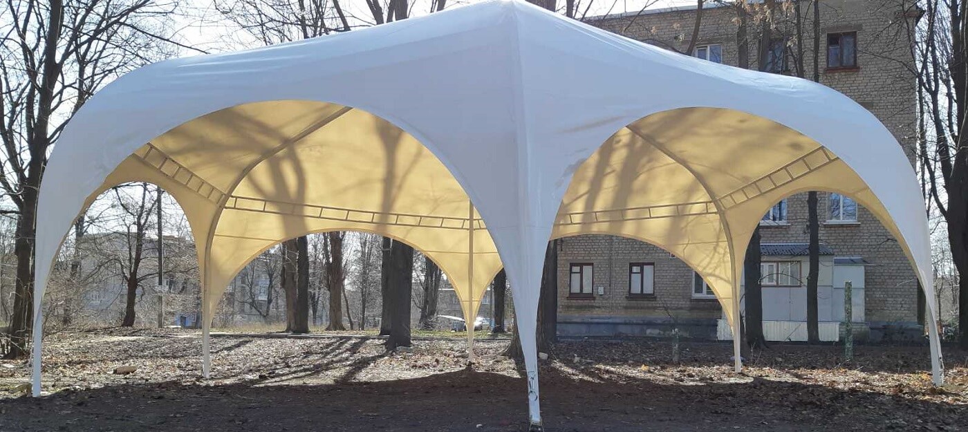 Арочные шатры для торжественных мероприятий и промо-акций